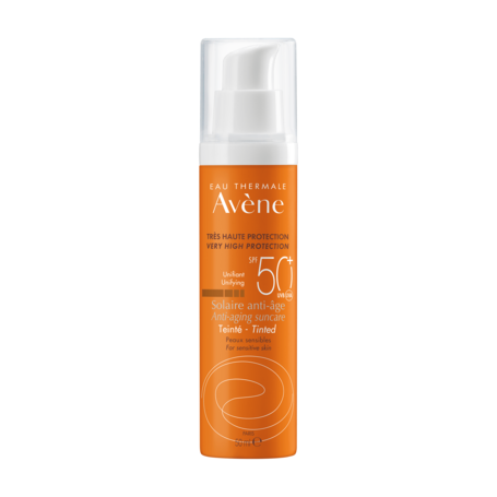 Solar antiedad con color SPF 50+