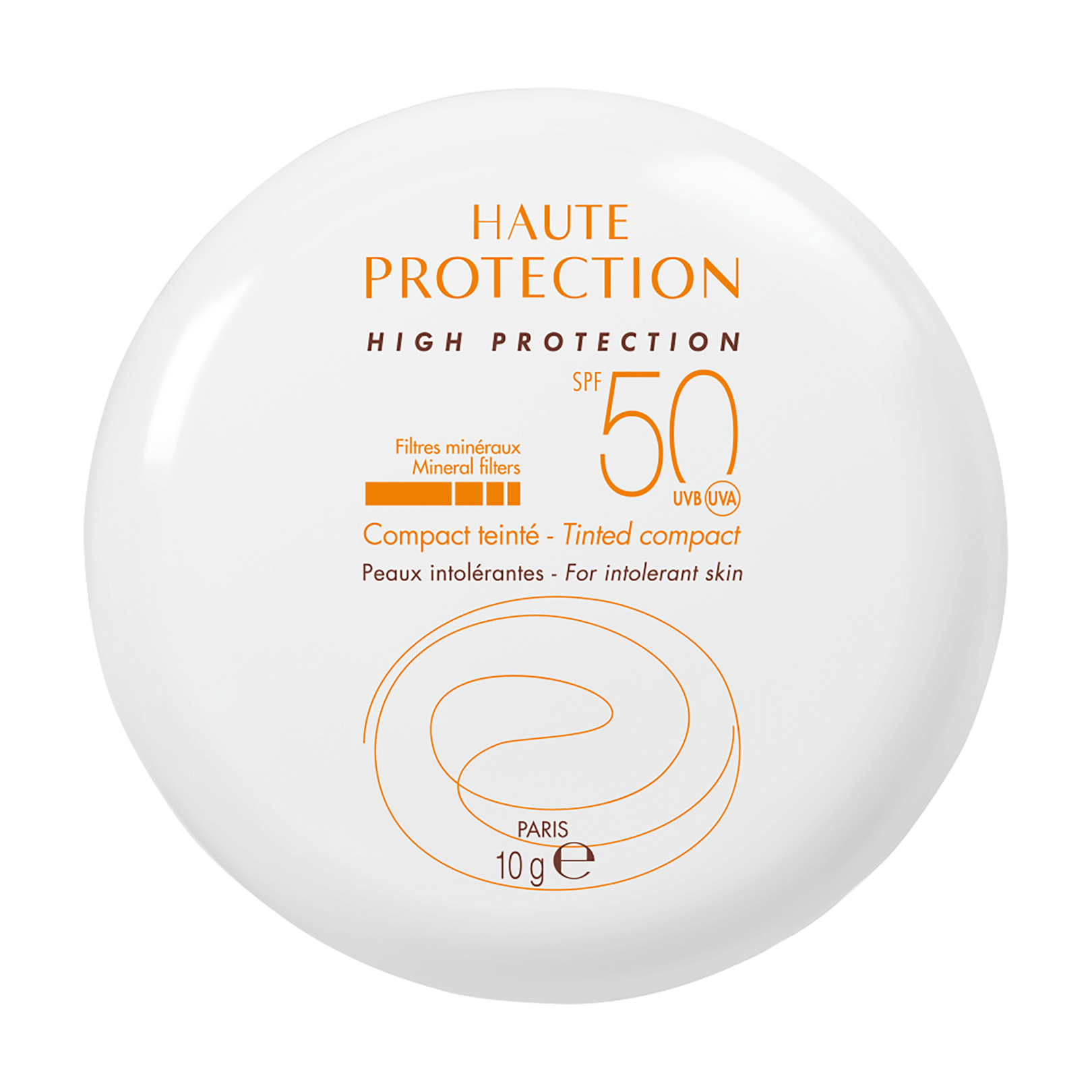 Haute protection Compact teinté Doré SPF 50