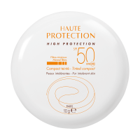 High sun protection - Tinted compact SPF50 Beige