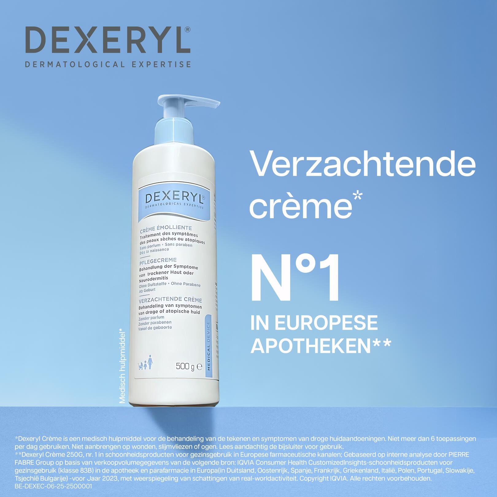 Dexeryl verzachtende crème