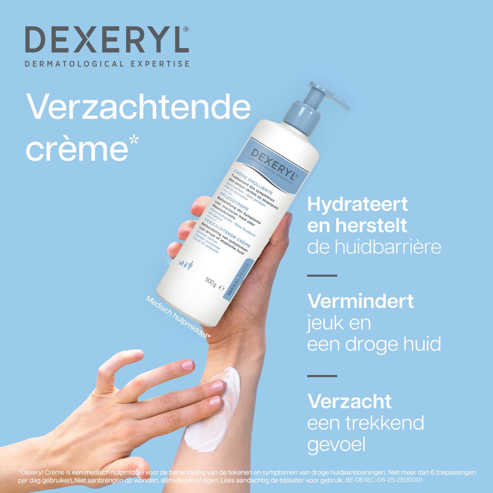 Dexeryl verzachtende crème