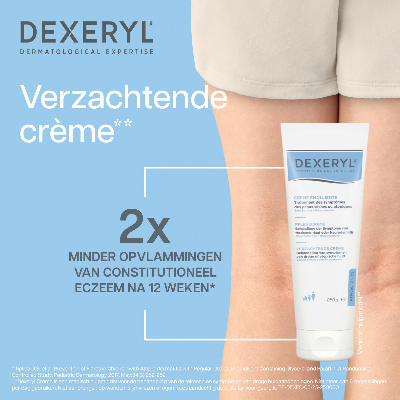 Dexeryl verzachtende crème