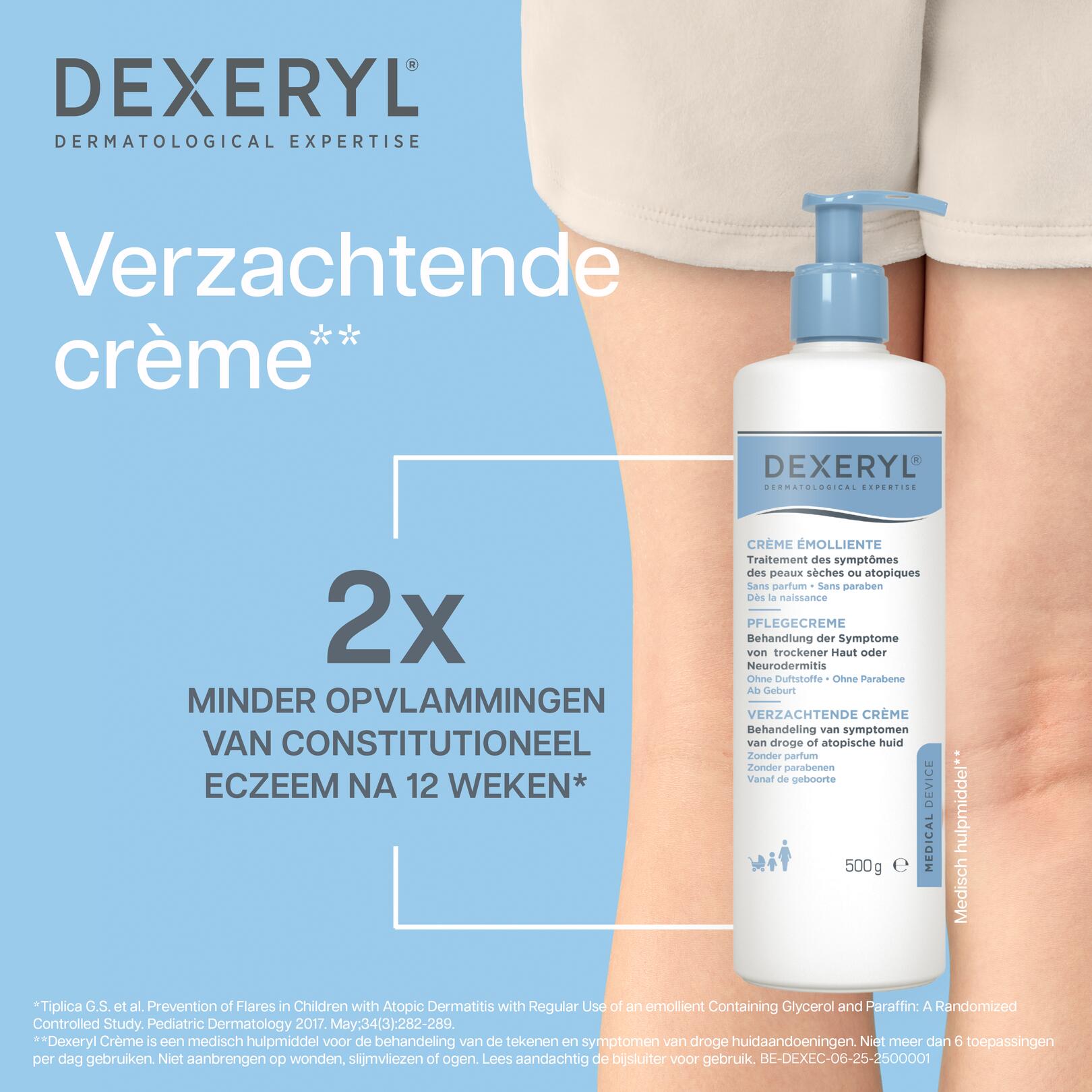 Dexeryl verzachtende crème