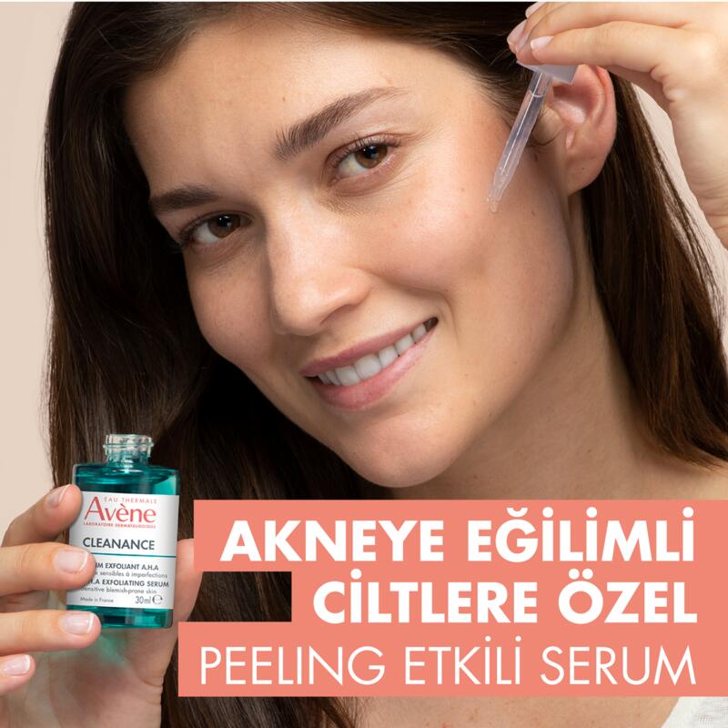 Cilt Kusurları Karşıtı A.H.A İçeren Peeling Etkili Serum