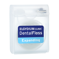  ELGYDIUM Clinic Οδοντικό νήμα, ELGYDIUM Clinic White Expanding - Οδοντικό νήμα 