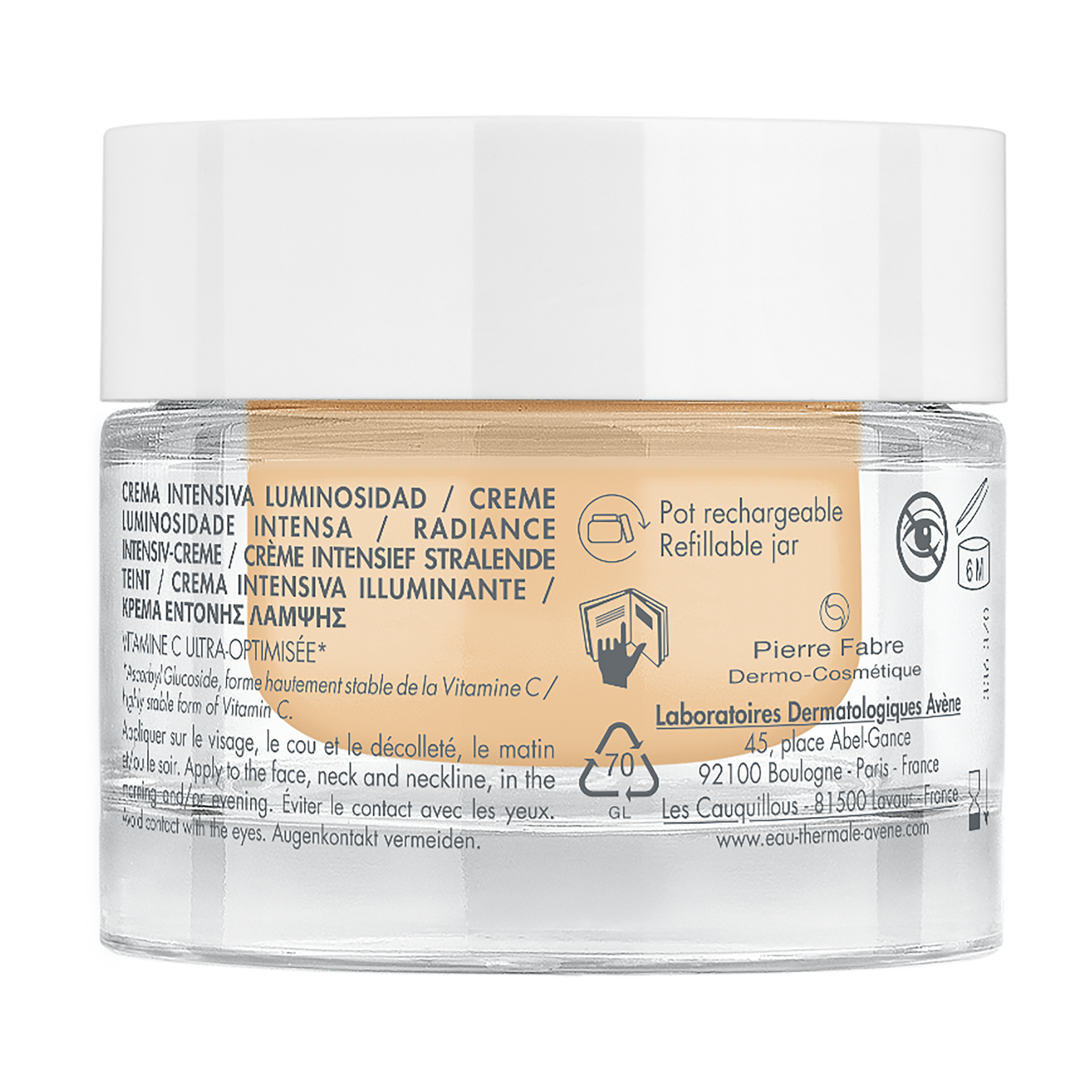 Creme luminosidade intensa