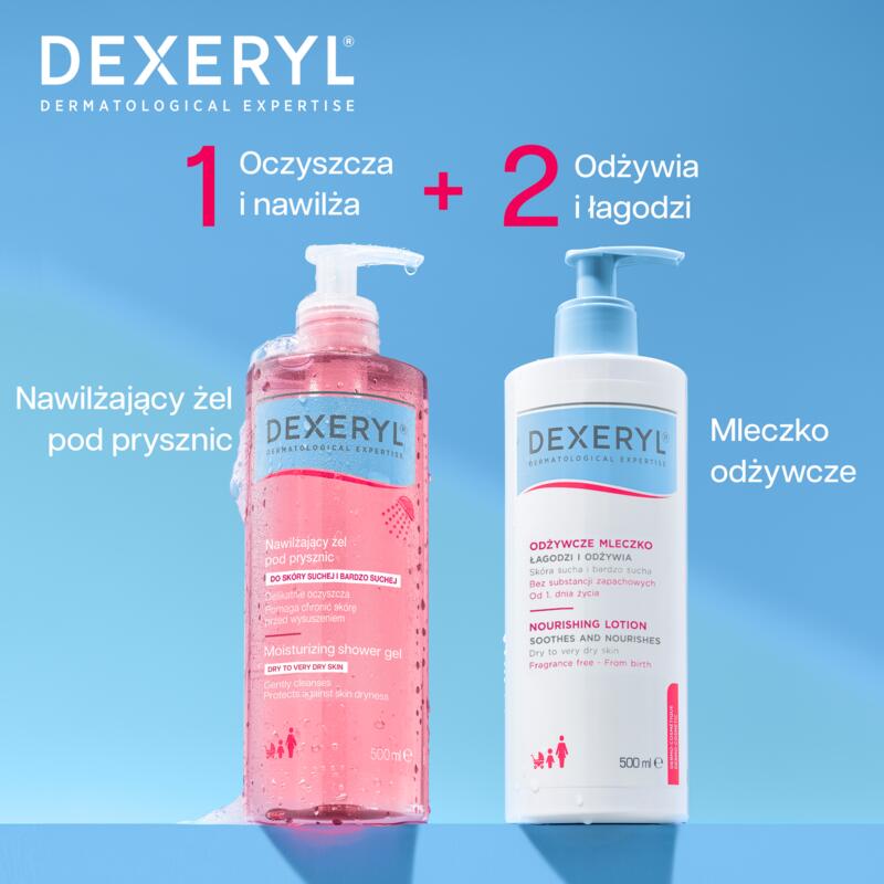 DEXERYL Nawilżający żel pod prysznic