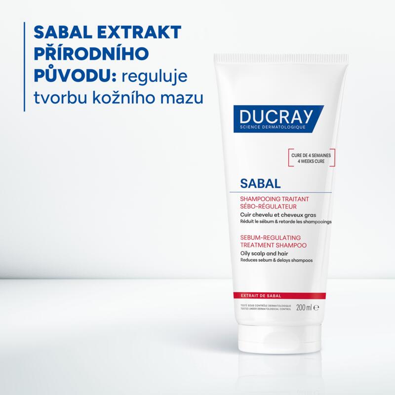 SABAL Pečující šampon regulující tvorbu mazu