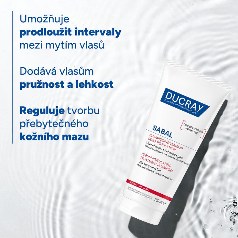 SABAL Pečující šampon regulující tvorbu mazu