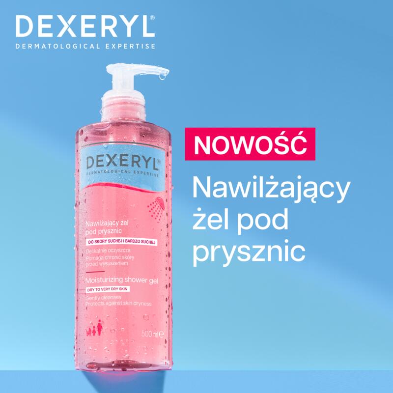DEXERYL Nawilżający żel pod prysznic