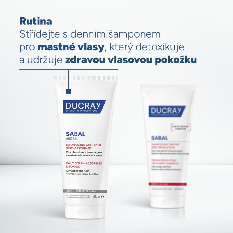 SABAL Pečující šampon regulující tvorbu mazu