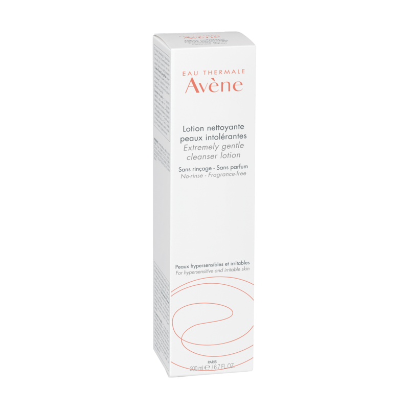 Lotion nettoyante pour peaux intolérantes