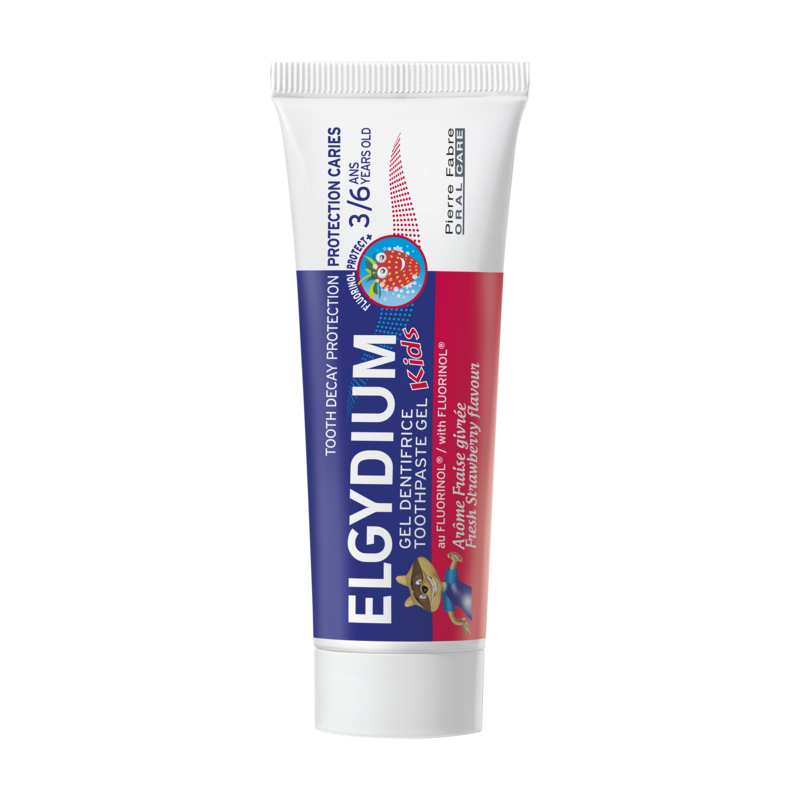 ELGYDIUM Kids Arôme Fraise givrée 3/6 ans - dentifrice enfant