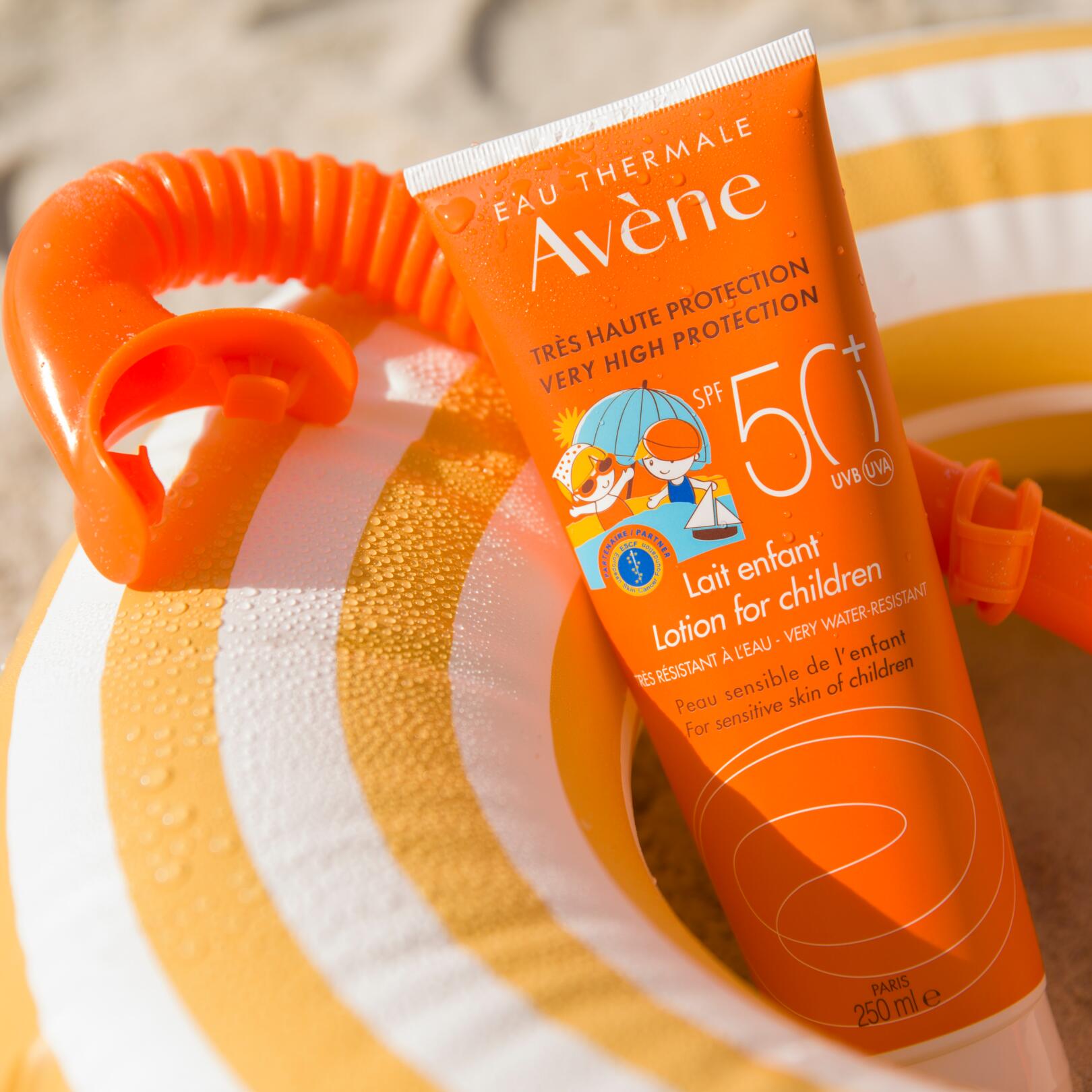 Proteccion Solar Pieles Sensibles Leche Para Ninos Spf 50 250ml Eau Thermale Avene