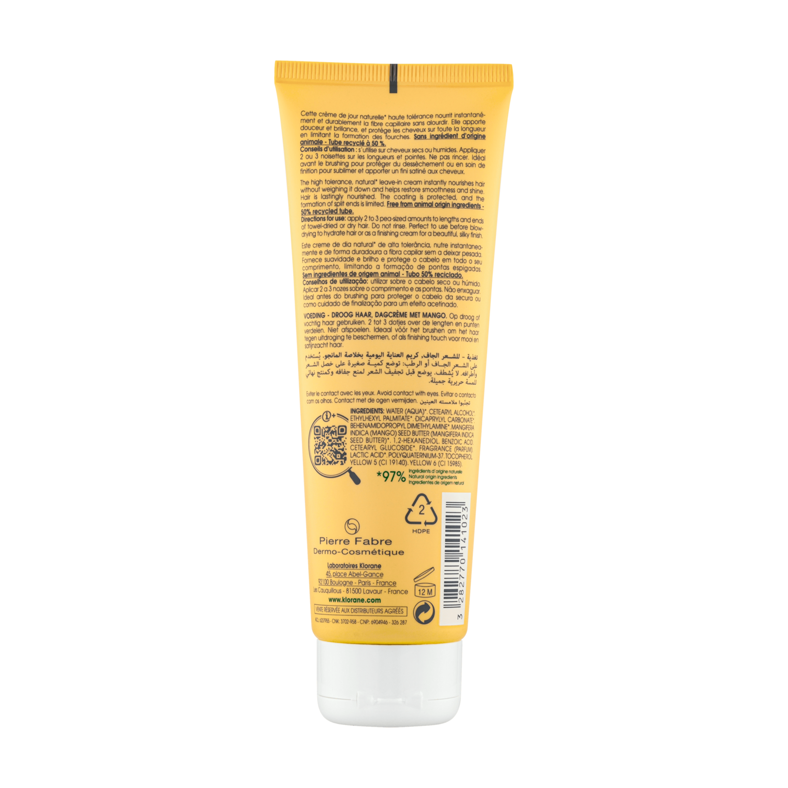 Nourishing Leave-In Cream with Mango