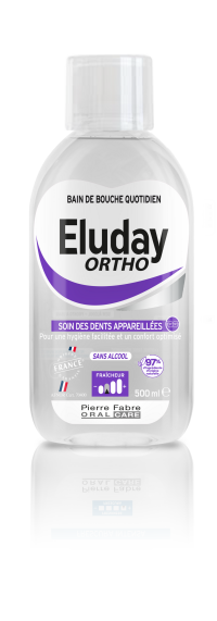  Eluday Hygiène quotidienne, Eluday Ortho - Bain de bouche quotidien