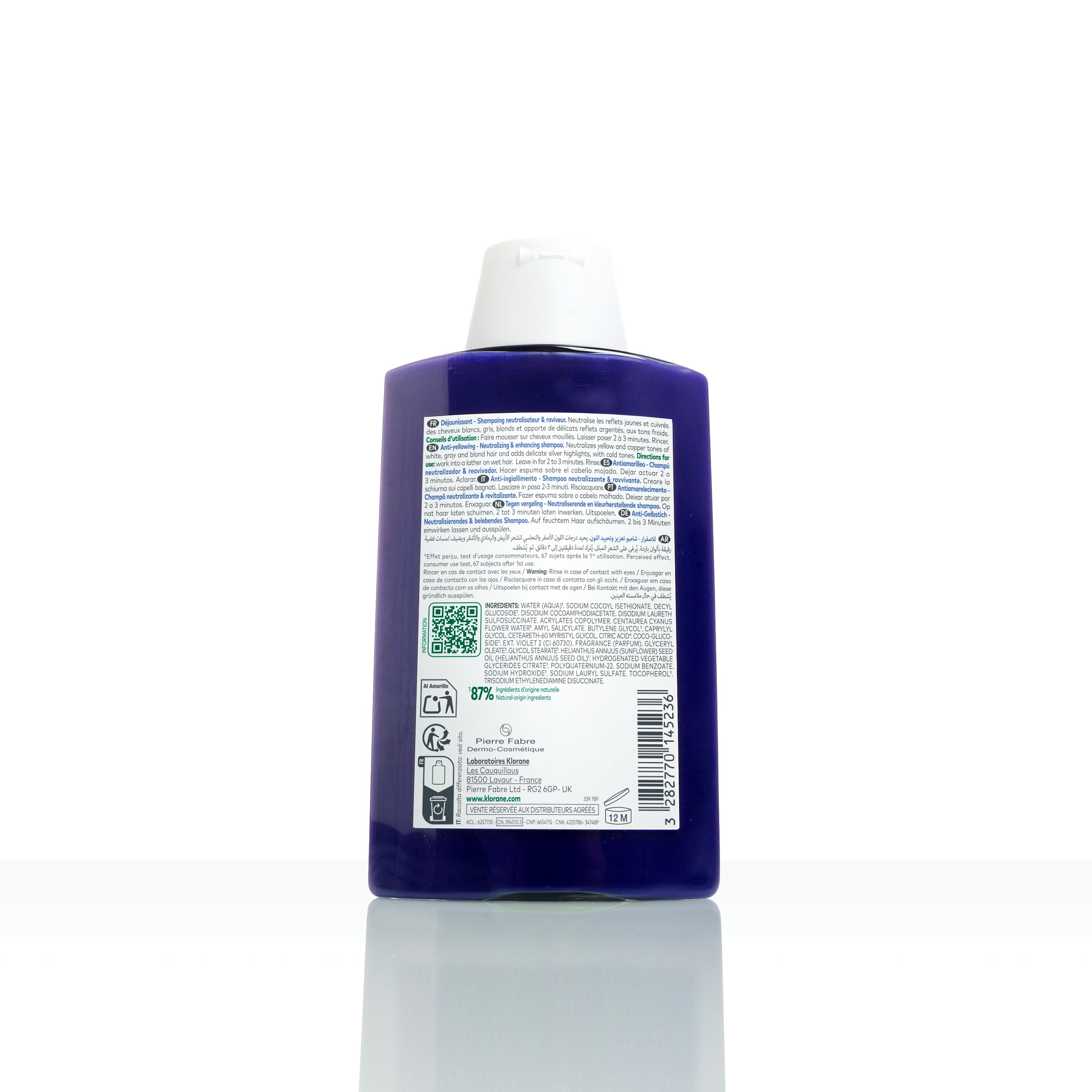 Champô com Centáurea BIO