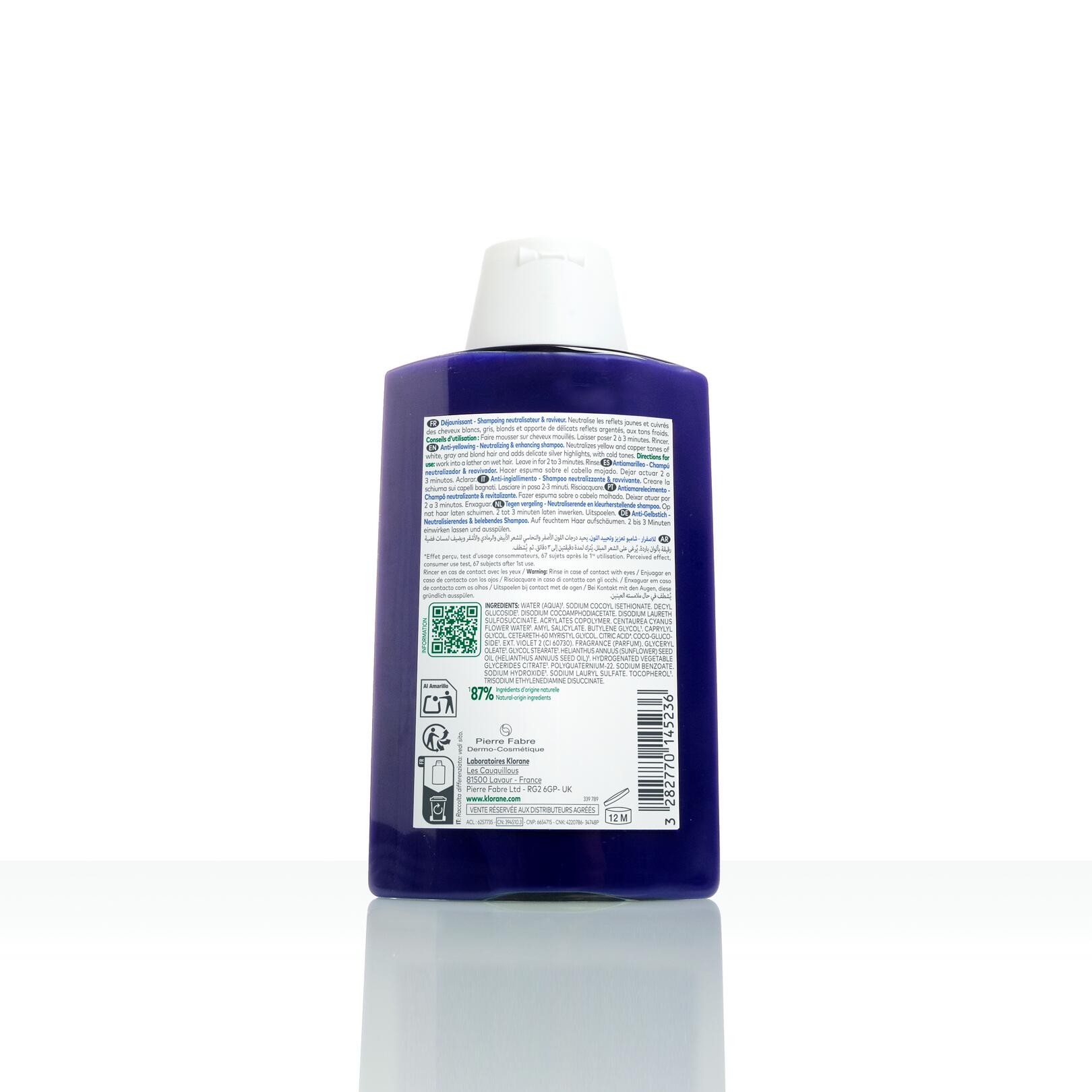 ANTI-YELLOWING Neutraliserende en revitaliserende shampoo