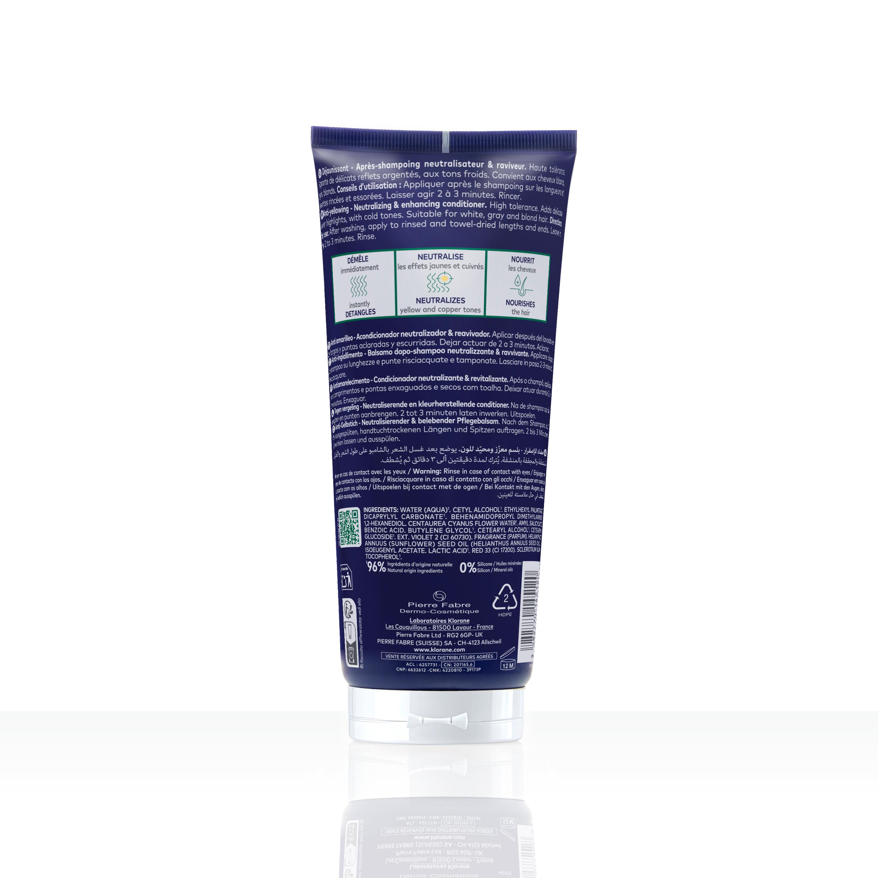 DÉJAUNISSANT Après-Shampoing neutralisateur et raviveur