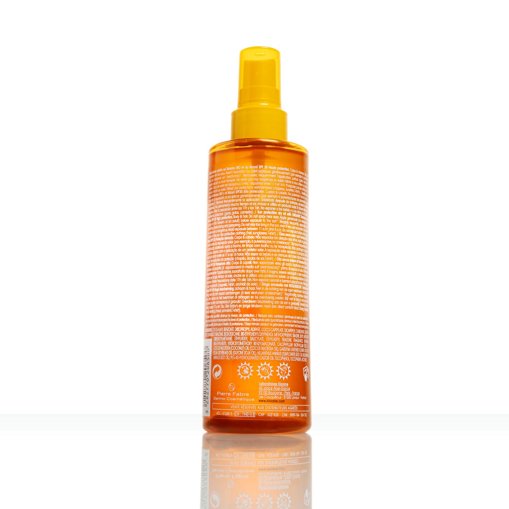 Óleo Seco Solar SPF 30