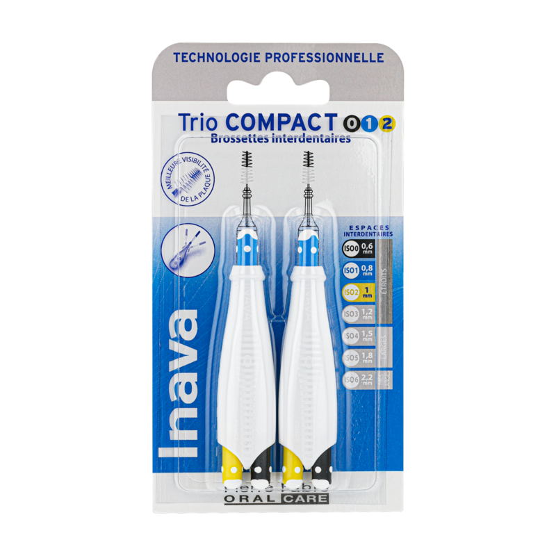 Inava TrioCompact (ISO 0/1/2) - brossette interdentaire