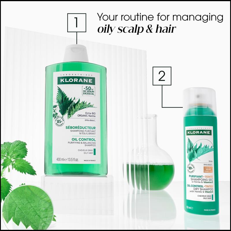 Dry Shampoo with Nettle & Vitamin E - Tinted
