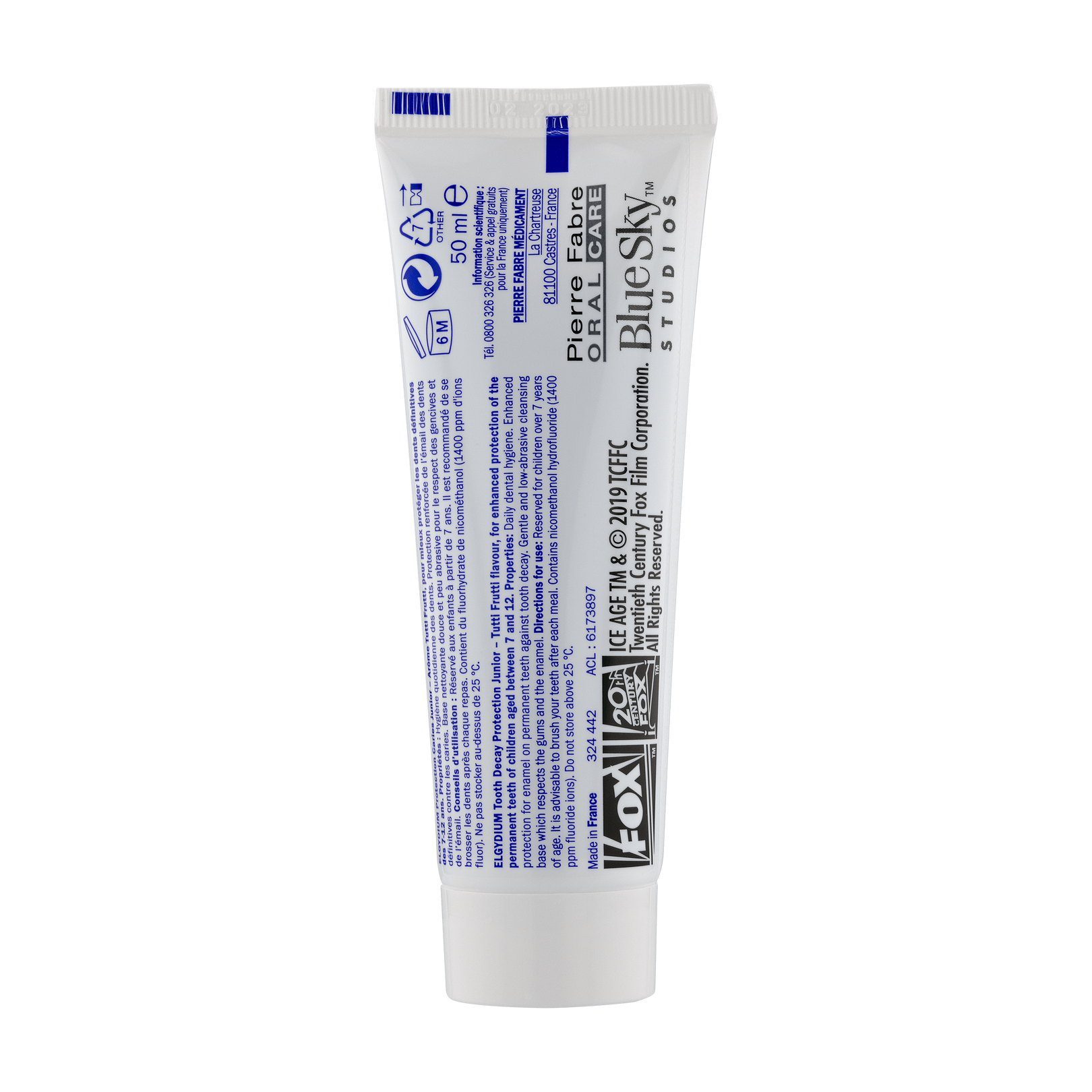 ELGYDIUM JUNIOR Защита от кариес гелообразна паста за зъби за деца от 7-12год. вкус тути фрути