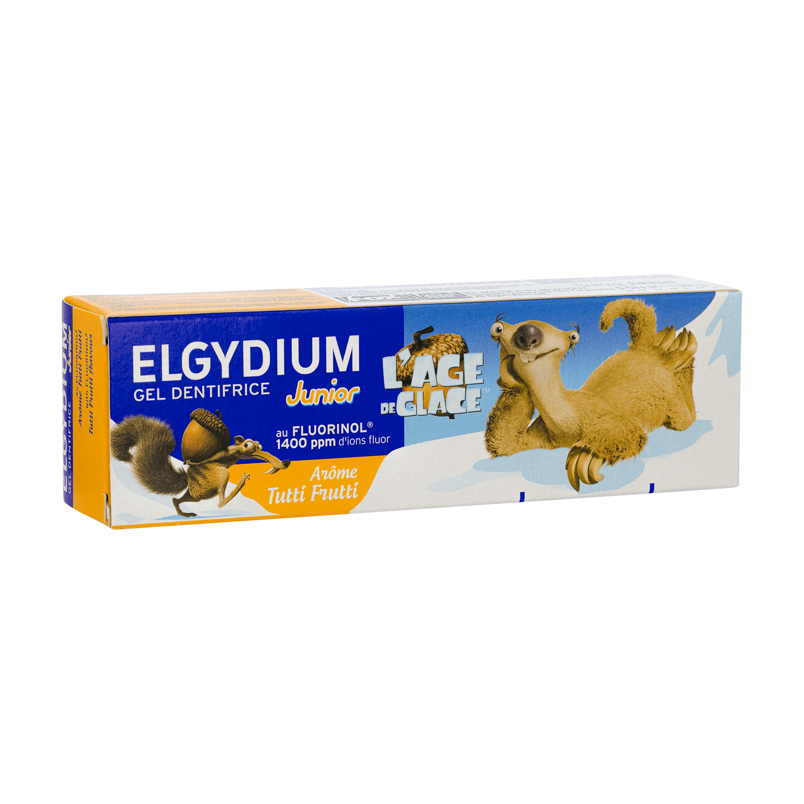 ELGYDIUM JUNIOR Защита от кариес гелообразна паста за зъби за деца от 7-12год. вкус тути фрути