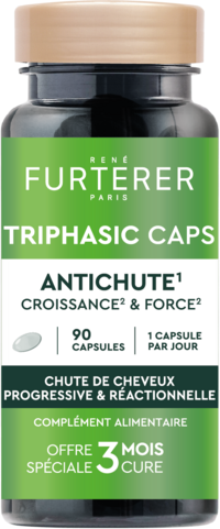  , Triphasic Caps Anticaída - Complemento alimenticio para la caída del cabello
