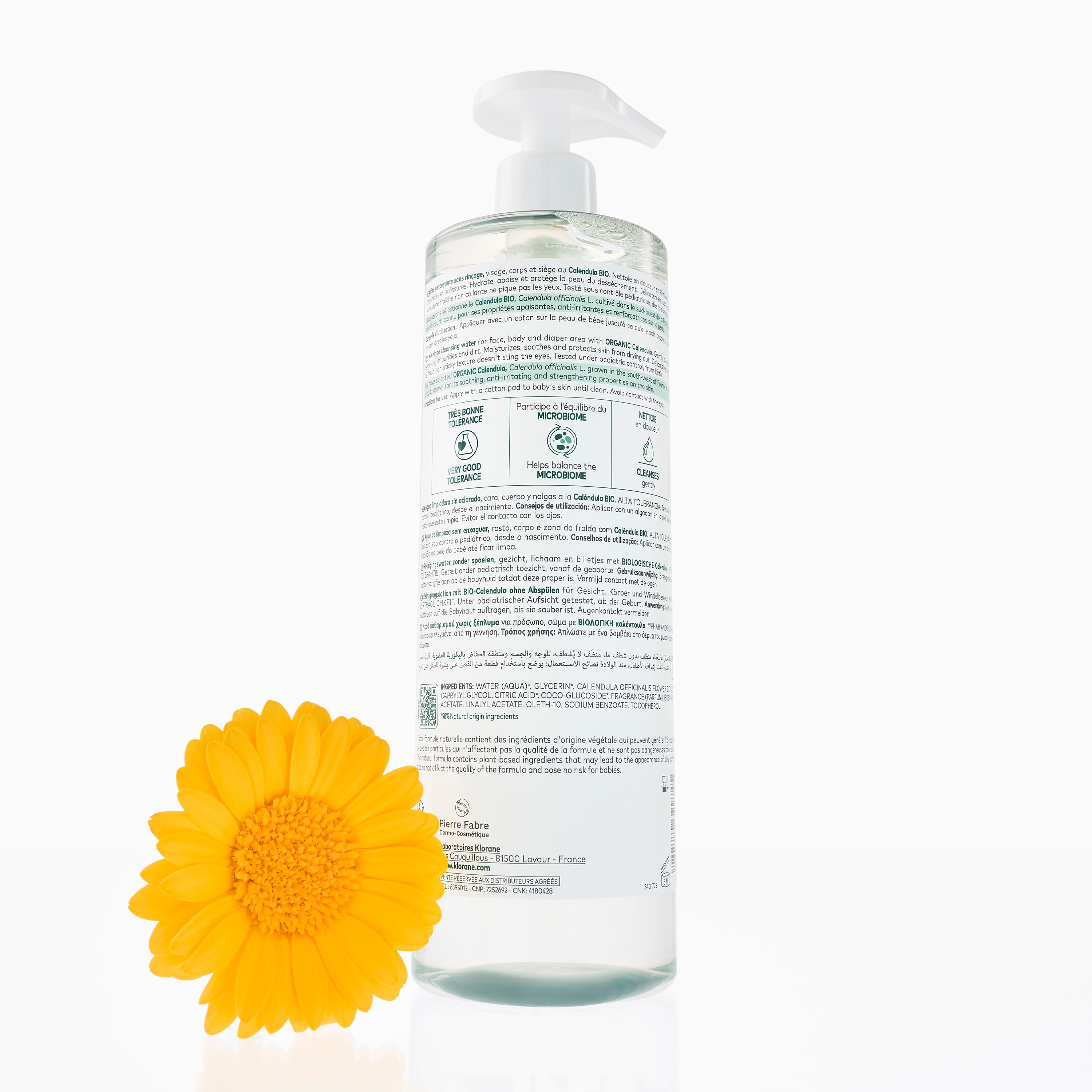 Eau nettoyante bébé
