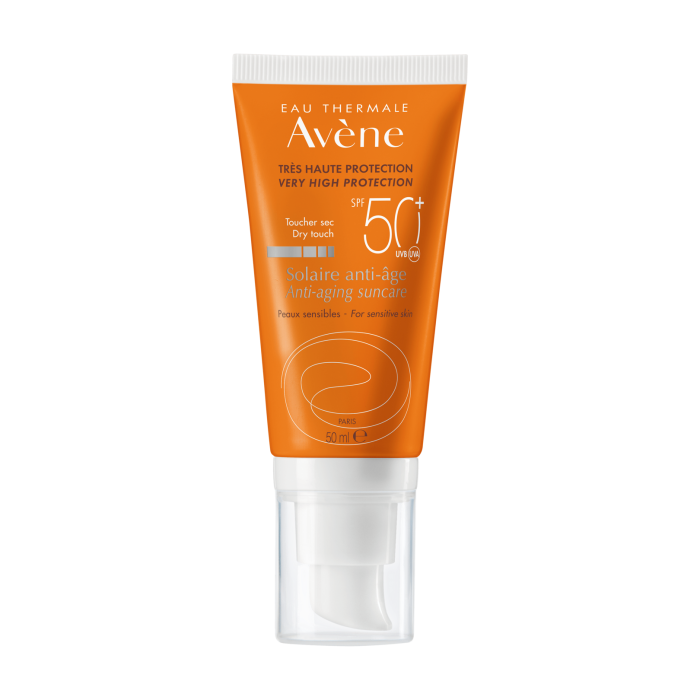 Solaire anti-âge spf 50+