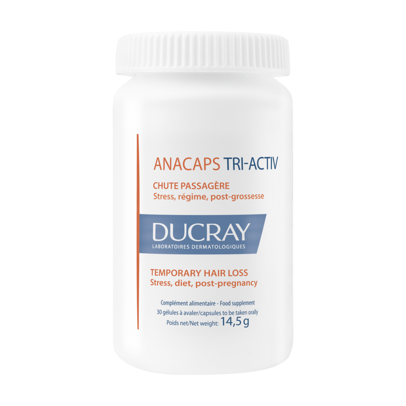 Kosttilskud mod periodisk hårtab - 30 kapsler