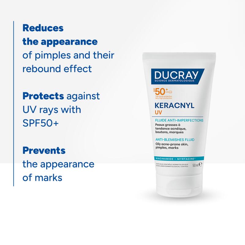 Fluid gegen Hautunreinheiten SPF50+