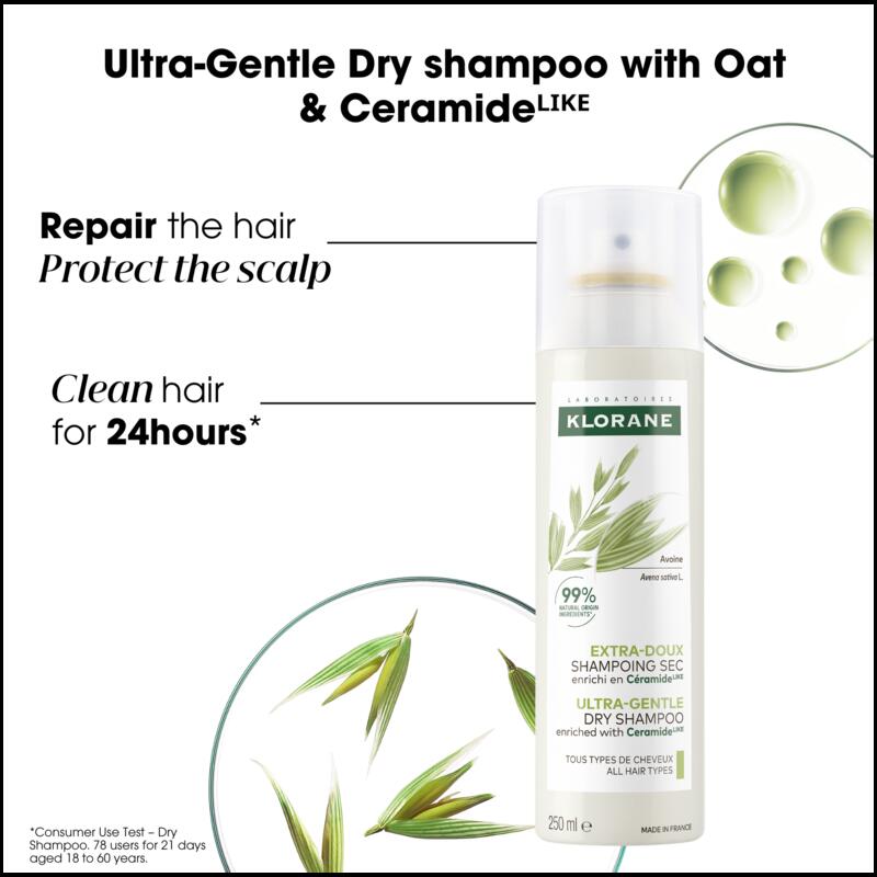 Ultra-Gentle Dry Shampoo with Oat & Ceramideᴸᴵᴷᴱ