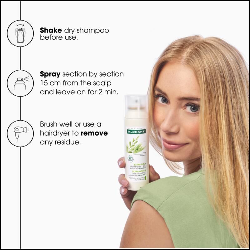 Ultra-Gentle Dry Shampoo with Oat & Ceramideᴸᴵᴷᴱ