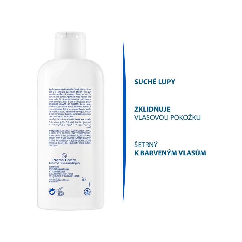 Pečující šampon proti suchým lupům