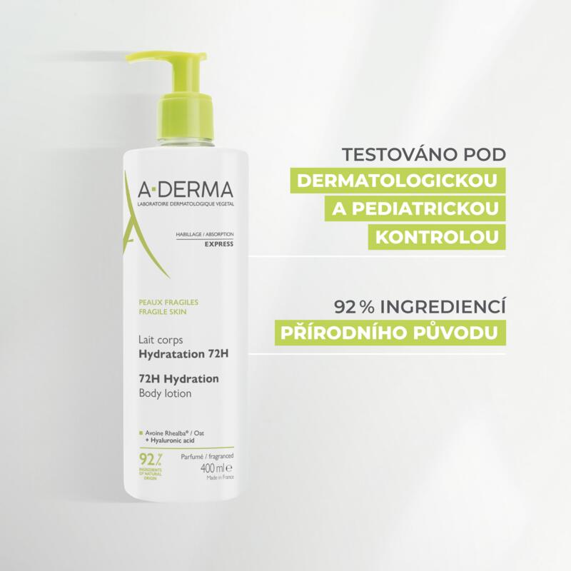 Tělové mléko - 72h hydratace