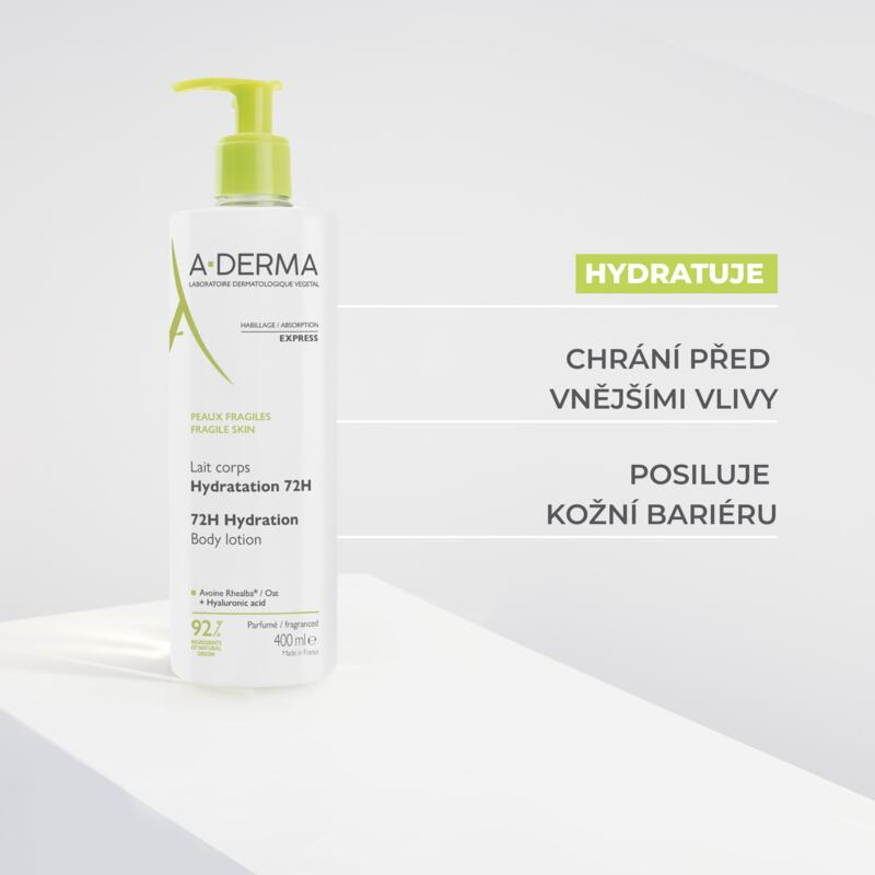 Tělové mléko - 72h hydratace
