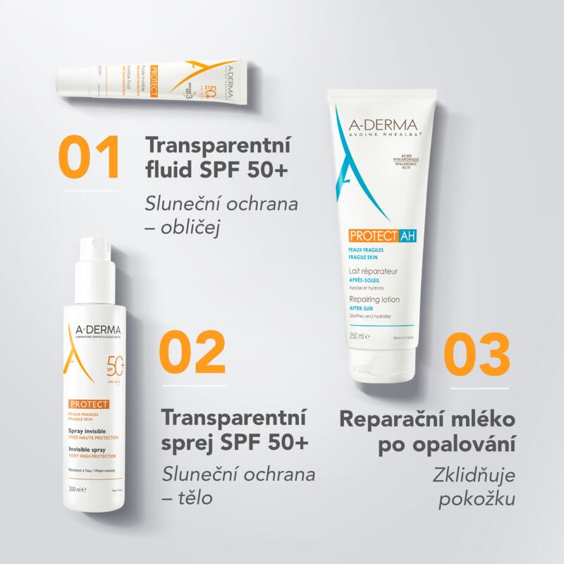 PROTECT Transparentní sprej SPF 50+