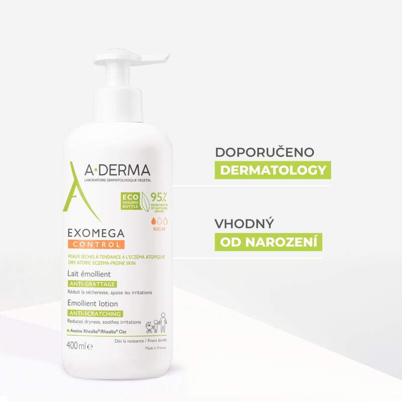 Emolienční mléko proti škrábání