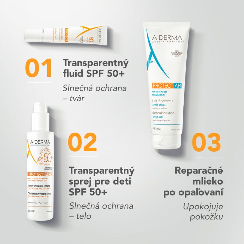 PROTECT Transparentný sprej pre deti SPF 50+