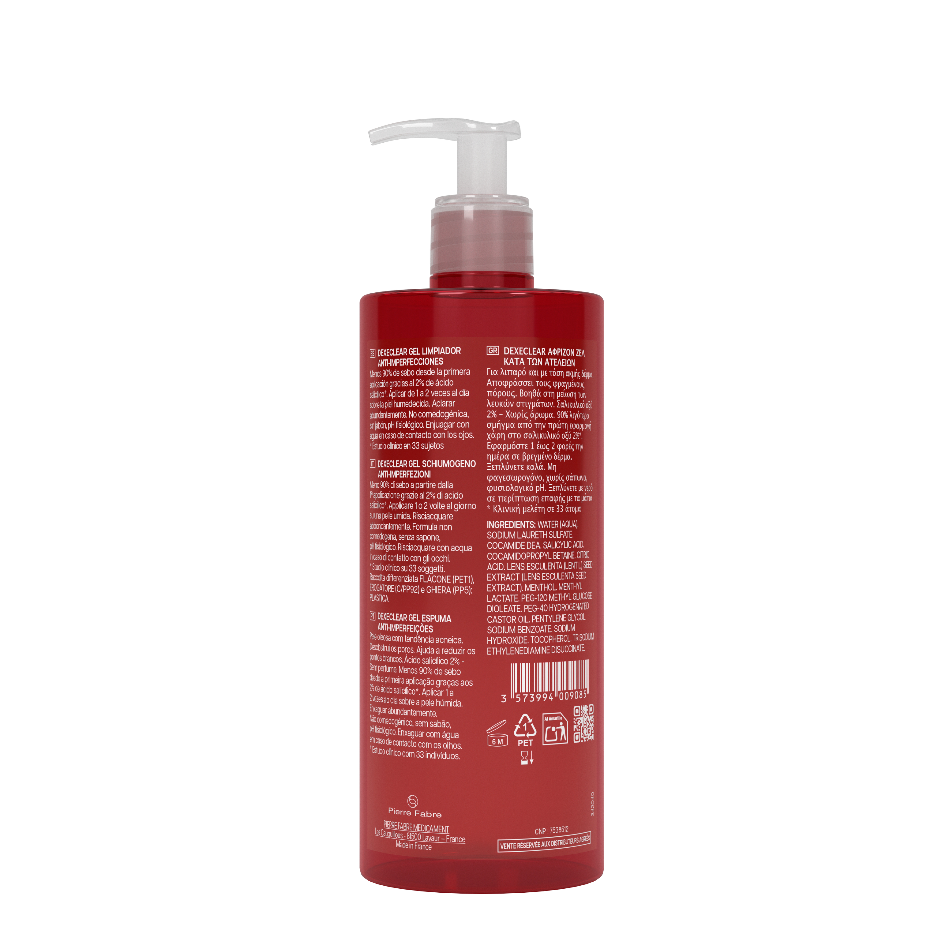 DEXECLEAR Gel Schiumogeno Anti-Imperfezioni