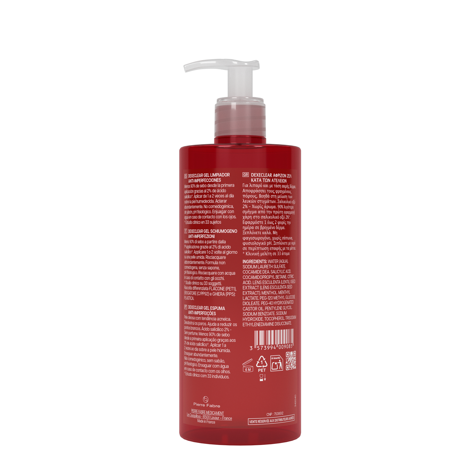 DEXECLEAR Gel Schiumogeno Anti-Imperfezioni