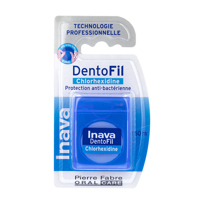Inava DENTOFIL chlorhexidine - fil dentaire antibactérien