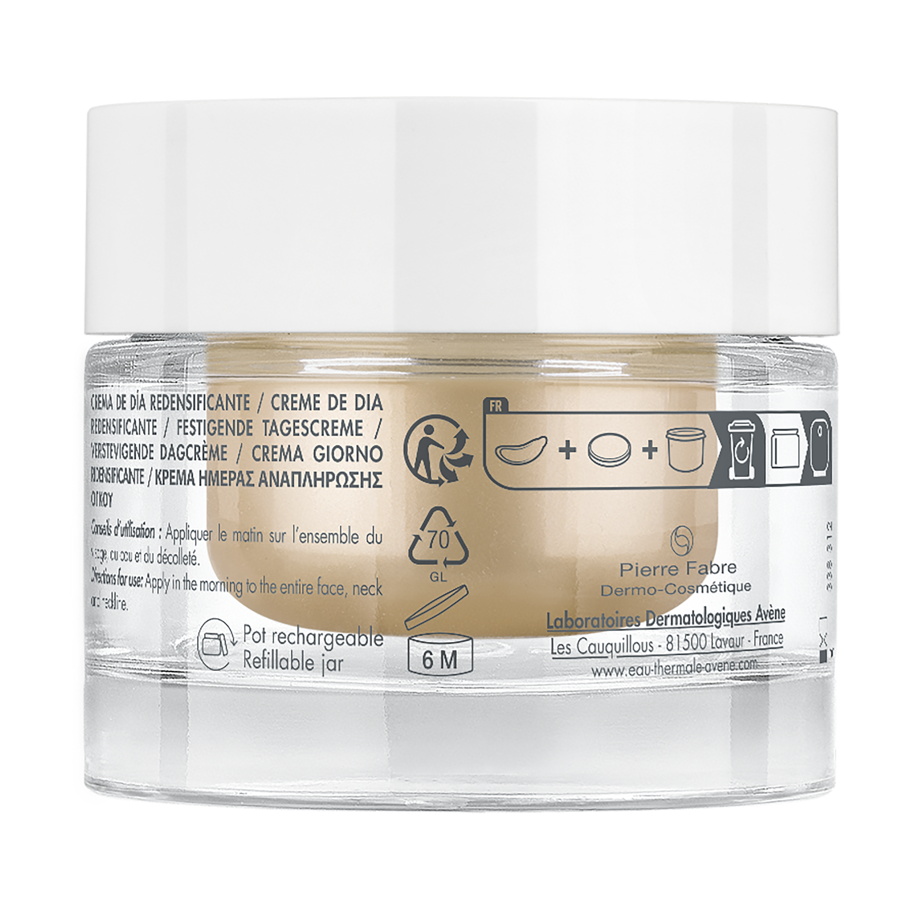 Reshaping day cream