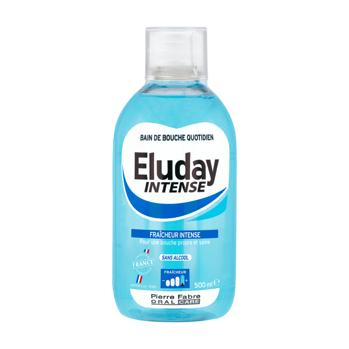 Eluday Intense - bain de bouche quotidien fraîcheur intense