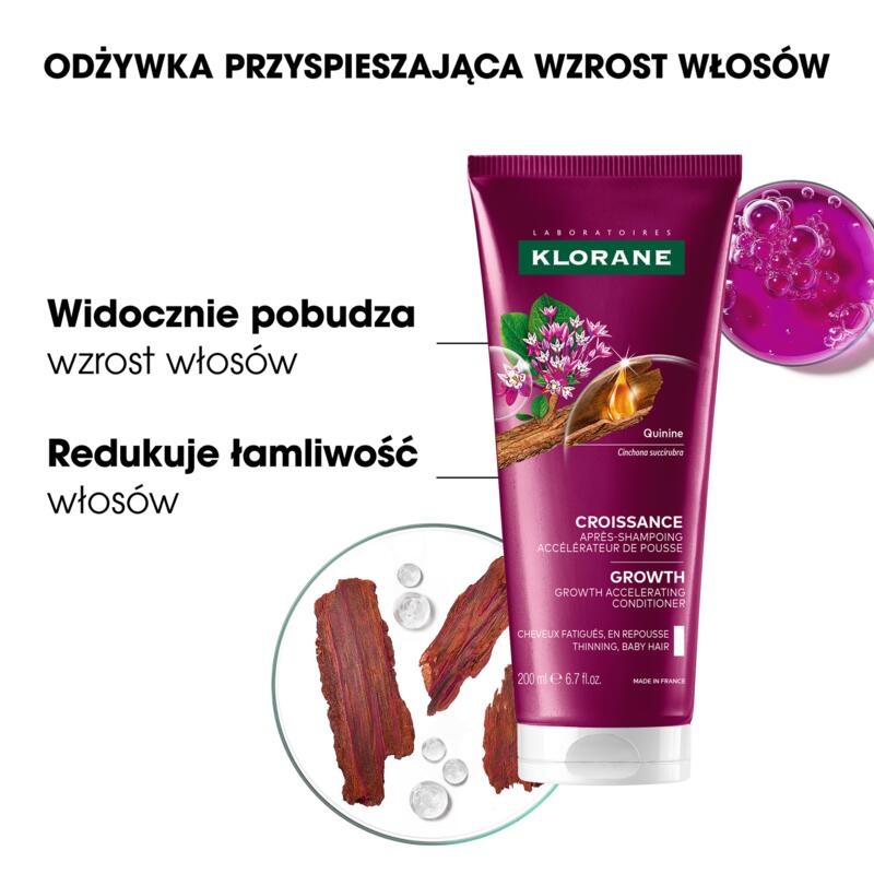 WZROST Odżywka przyspieszająca wzrost włosów z Chininą 