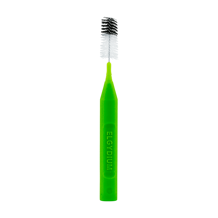 ELGYDIUM CLINIC Mono Compact 6 Zielona szczoteczka międzyzębowa