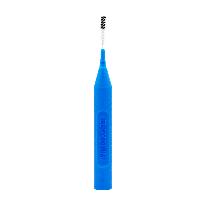 ELGYDIUM CLINIC Mono Compact 1 Niebieska szczoteczka międzyzębowa