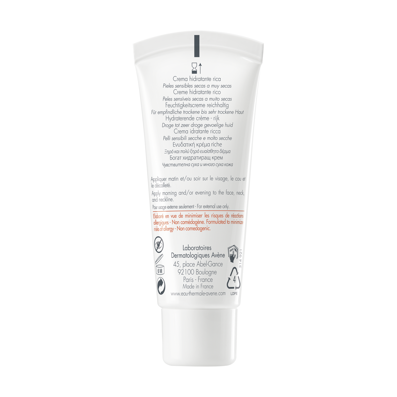 RICHE Crème hydratante